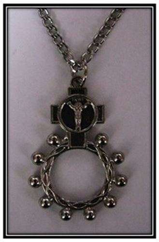 Rosary Ring Pendant and chain