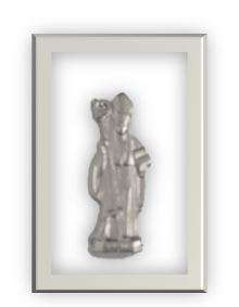 St Patrick 3cm Pocket / Handbag Statue