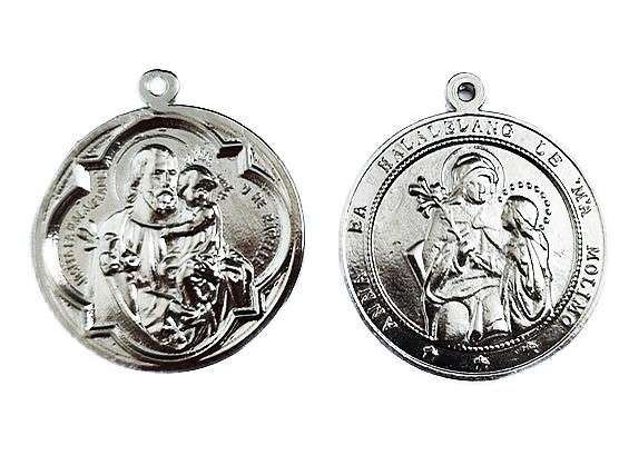 4cm St Anne Sodality Medal - N. Sotho