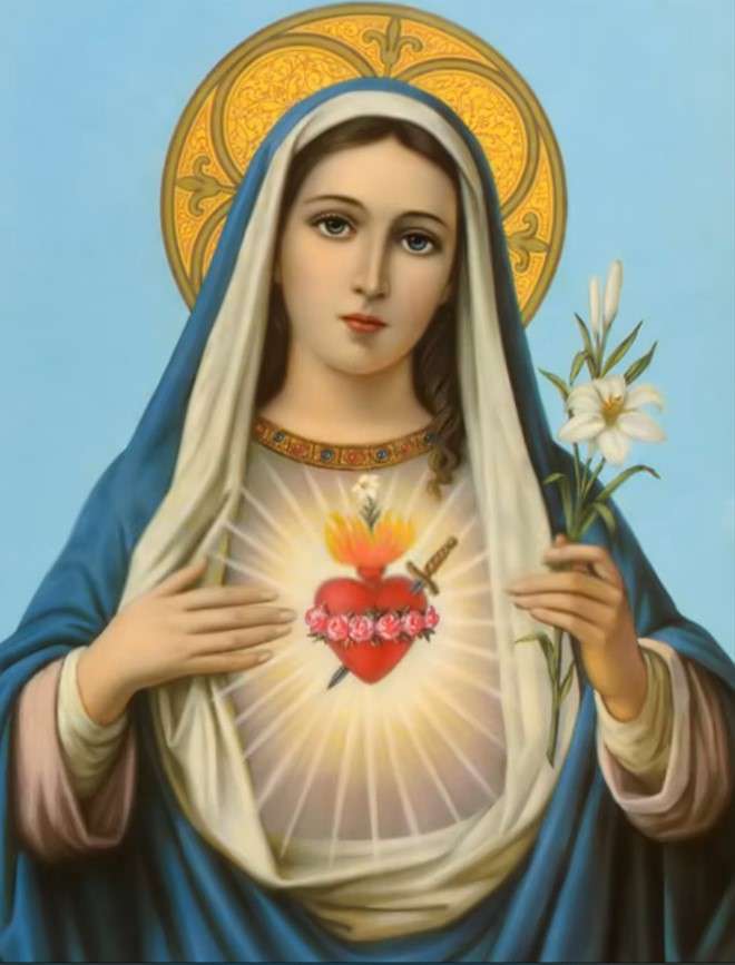 A3 Poster - Immaculate Heart of Mary