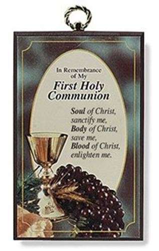 1st Holy Communion wall plaque