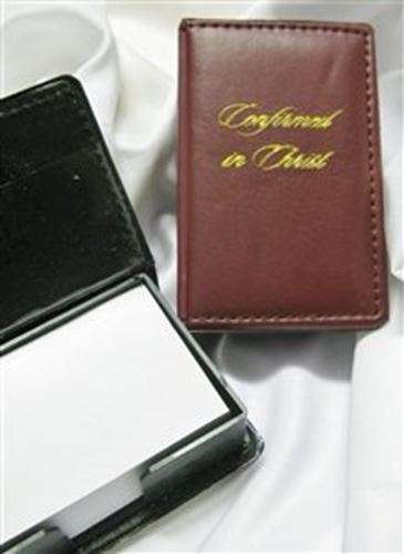 Confirmation memo holder