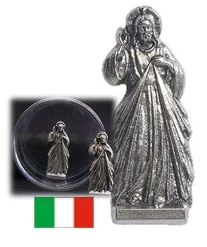 Divine Mercy 2cm pocket / handbag statue