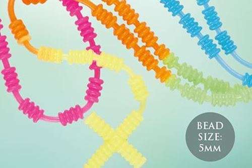 Child's first rosary - Colourful Rubber Rosary