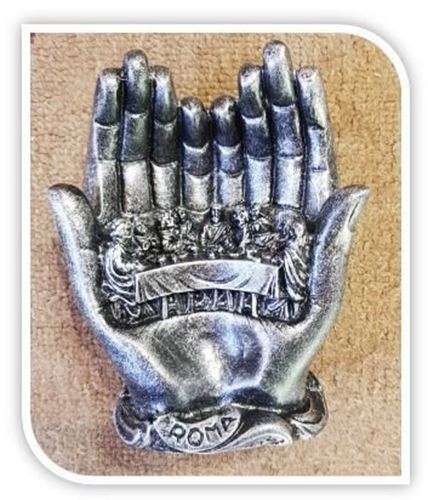 Last Supper in Hand - Silver