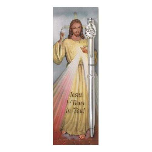 Divine Mercy Pen with Bookmark