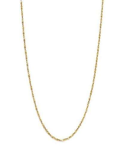 60cm 18 karat gold filled twist chain