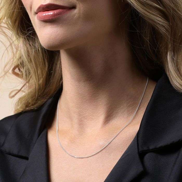 70cm Curb Link Stainless Steel Chain