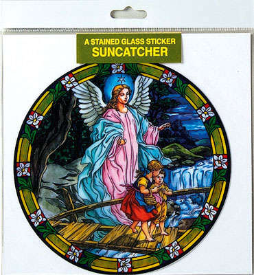 Guardian Angel Stained Glass Sun Catcher