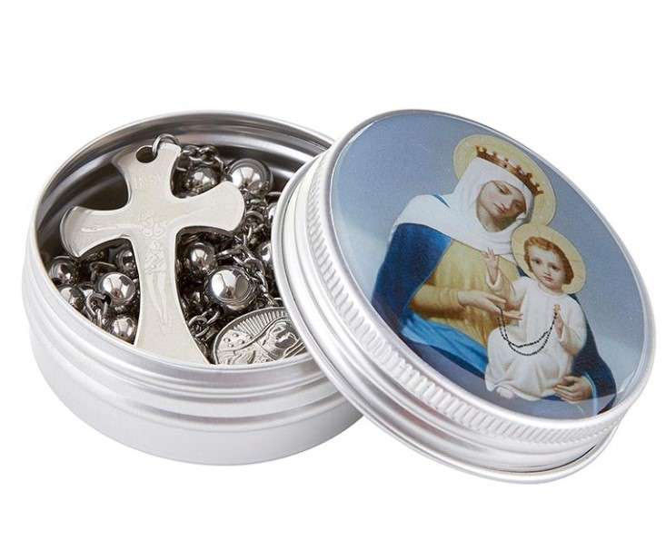 Our Lady of the Rosary  Tin