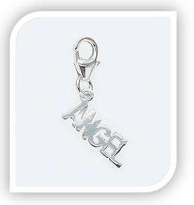 ANGEL charm in Sterling Silver for Charm Bracelet