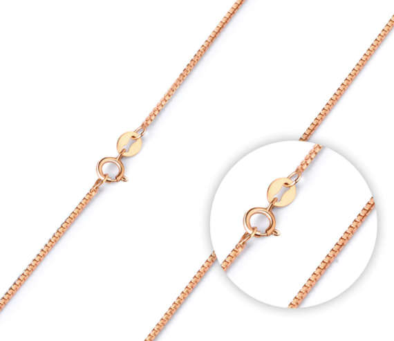 18kt Gold Filled 60cm Box Chain