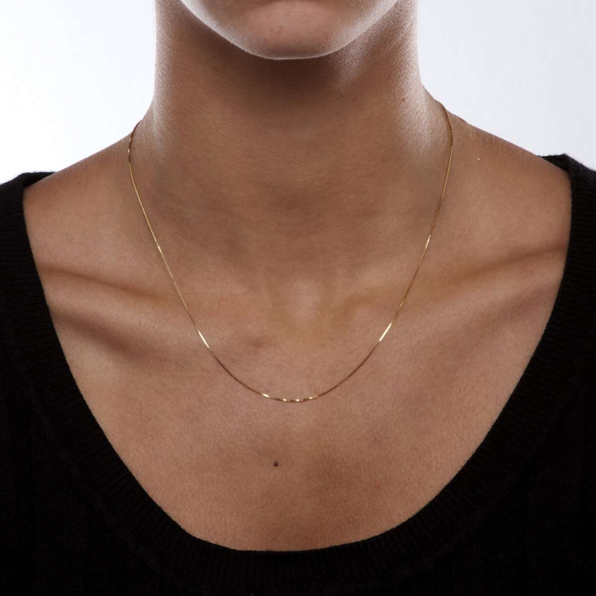 18kt Gold Filled 60cm Box Chain