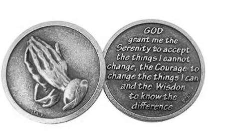 Serenity Prayer - Pocket token