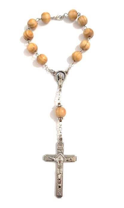 10mm Olivewood Car rosary