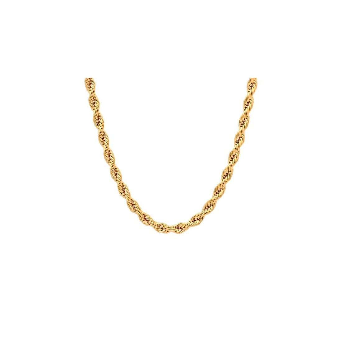 18kt gold filled Rope Chain - 50cm