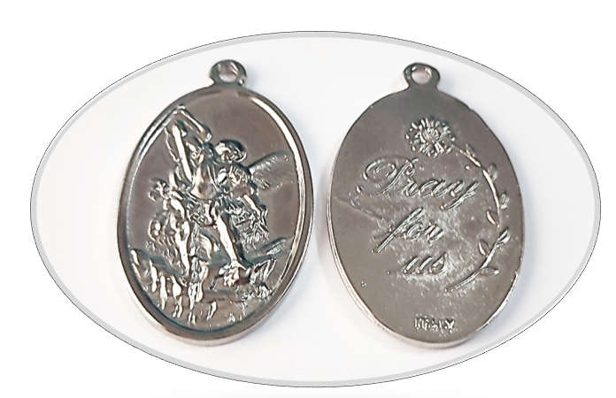 43mm Large St Michael Medal