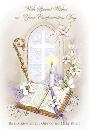 With Special Wishes on Your Confirmation Day