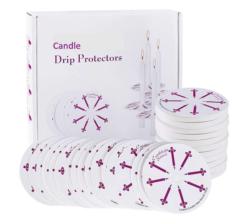 100 Candle drip Protectors