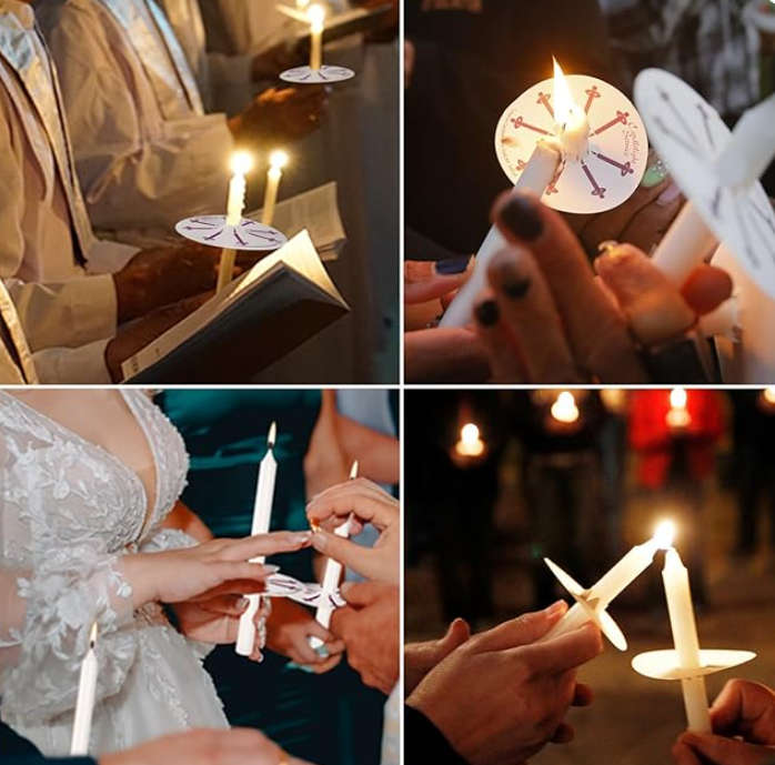 100 Candle drip Protectors