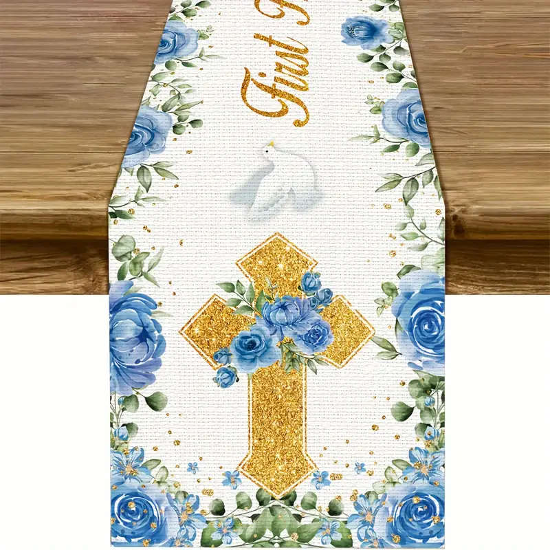 First Holy Communion Table Runner - Polyester  180x35cm