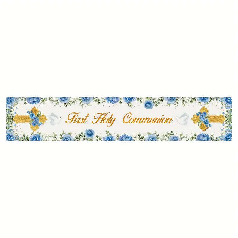 First Holy Communion Table Runner - Polyester  180x35cm
