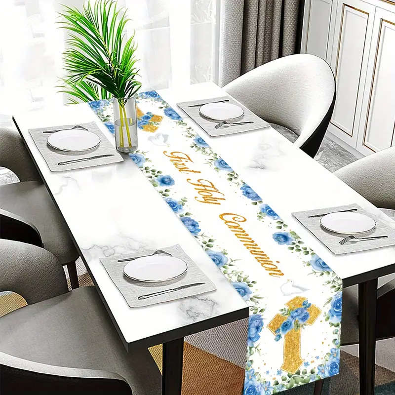 First Holy Communion Table Runner - Polyester  180x35cm
