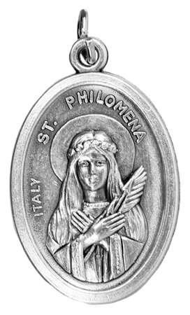 St Philomena Medal - Imported from Italy