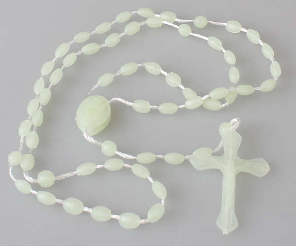 Luminous Cord Plastic Rosary