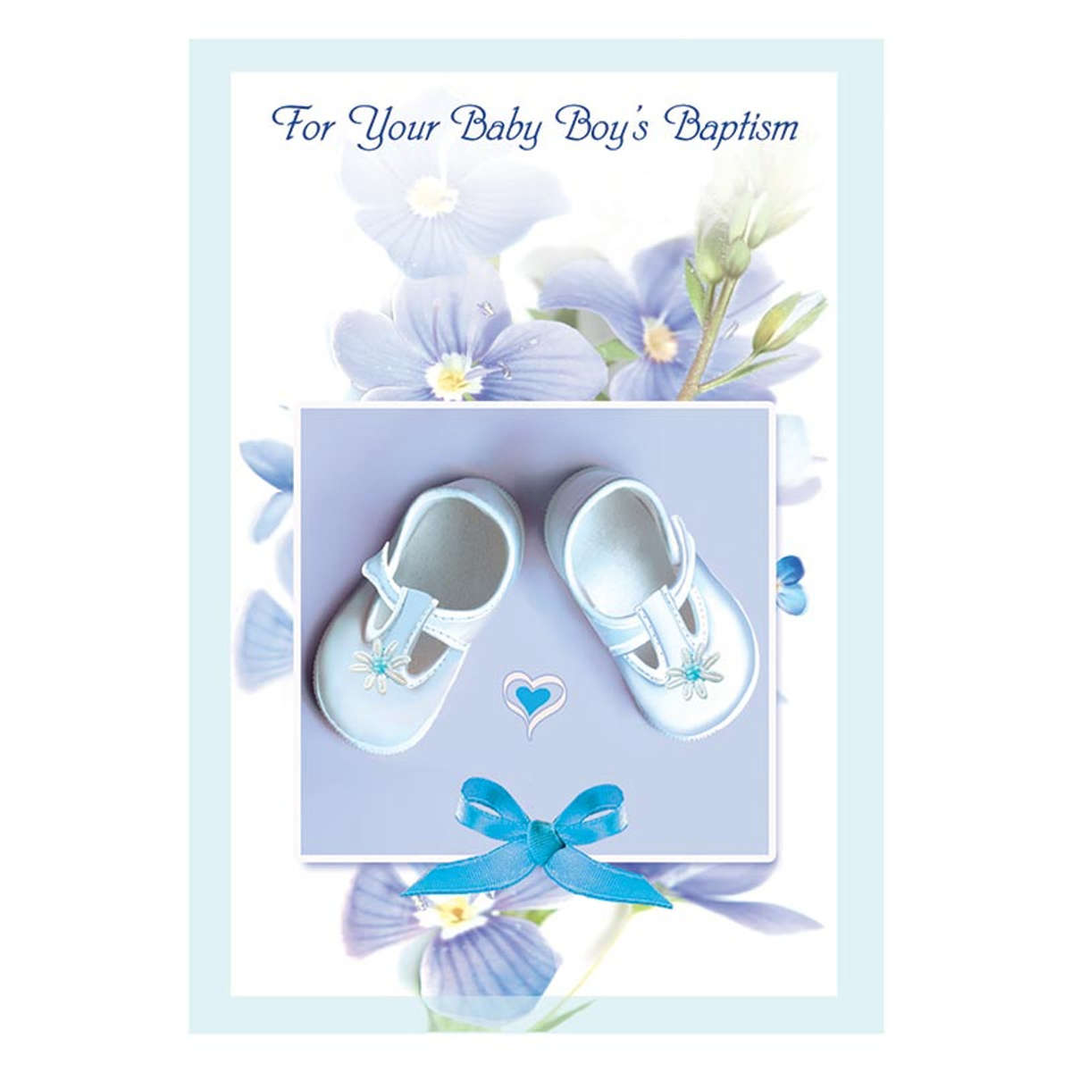 For Your Baby Boy's Baptism - Greeting Card