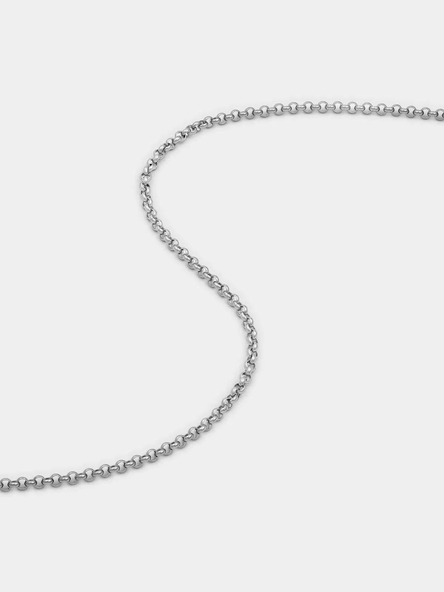 2mm Rolo Chain - 60cm - Stainless Steel