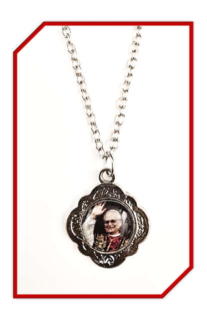 Pope Leo XIV pendant on 50cm Chain