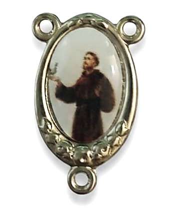 St Francis of Assisi Colour Centre Piece - 2cm