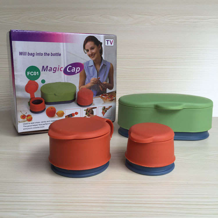 Household Multi-function  Food Kitchen Storage  Magic Caps