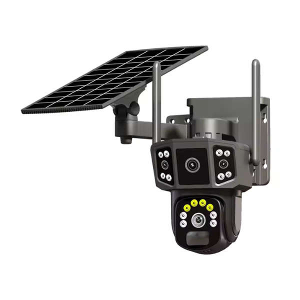 V380 Pro Pan Tilt 4G 4K Solar Security Cameras | Works with a SIM Card