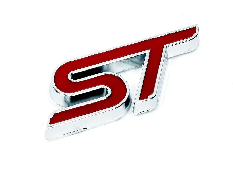 Ford ST Raised Sticker Badge
