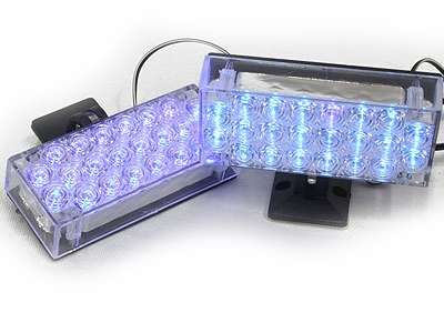 Blue LED Strobe Lights