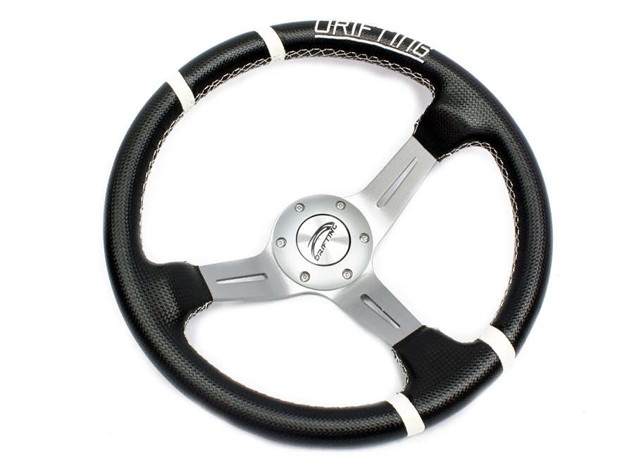 Nexon Drift Style Steerings - Black &amp; White