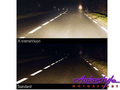 Philips X-Treme Vision H4 55/60w Headlight Bulbs (pair) - Philips