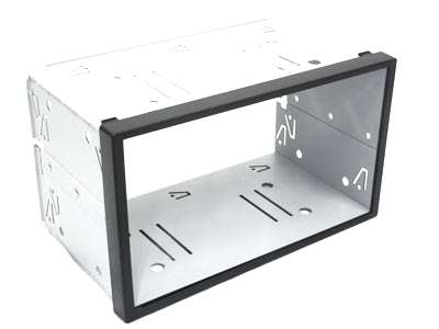 Universal Double Din Fascia Trim Plate with Bracket