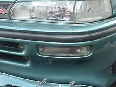 Toytoa E8E9 2Slot Bumper Clear Indicator Lens (right)