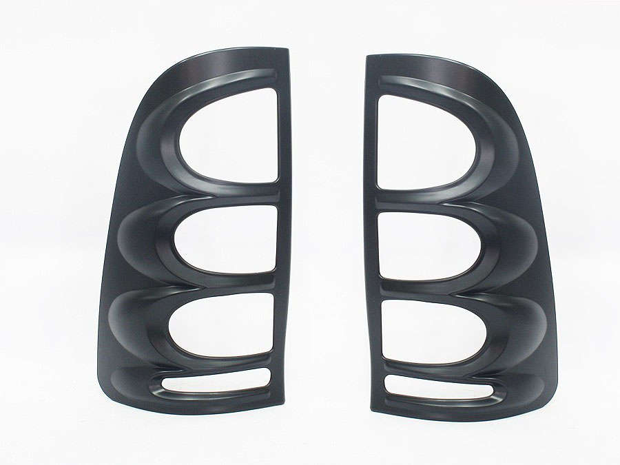 Toyota Hilux 2005-2011 Matt Black Tailight Trim
