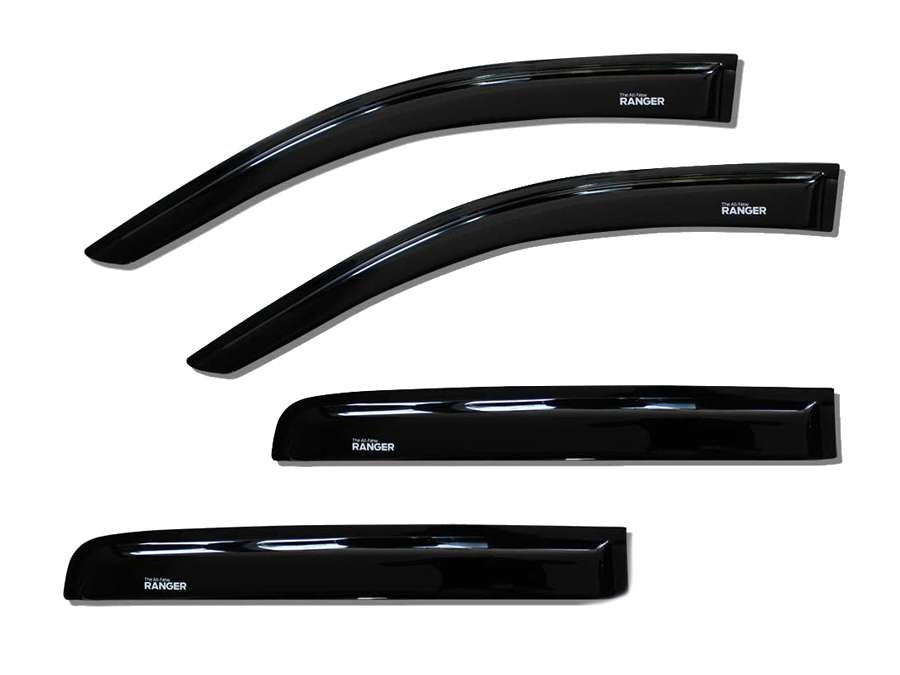 Ford Ranger 2012+ Tinted Windshields (front & rear set)