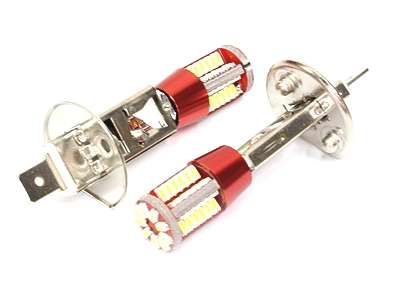 ICE 57LED H1 Ultra White Bulbs (pair)