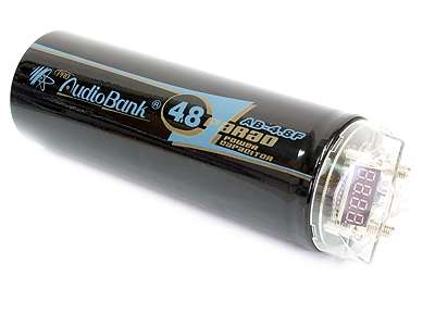 Audiobank 4.8farad Car Audio Capacitor - Audiobank
