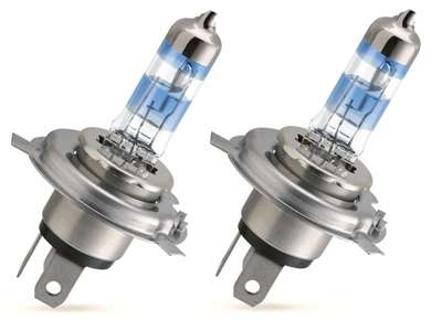 H4 Philips Racing Vision Bulbs - Philips