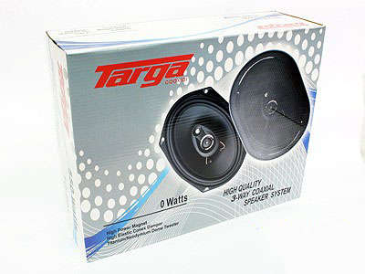 Targa 550w 3way 6x9" Speakers - Targa