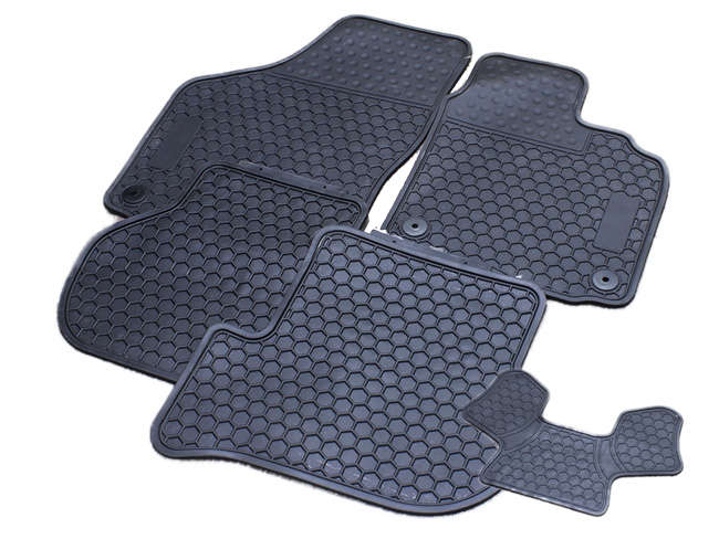 VW Golf MK6/MK5 Golf Rubber Car Mats (5pc set)