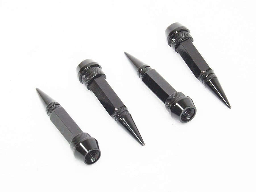 Rifle Bullet Novelty Valve Caps (asst colors)