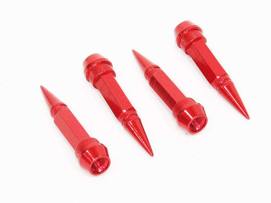 Rifle Bullet Novelty Valve Caps (asst colors)